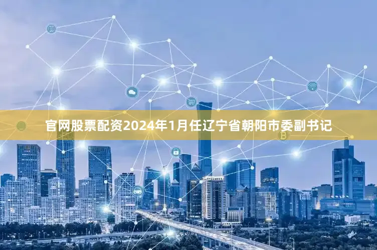 官网股票配资2024年1月任辽宁省朝阳市委副书记
